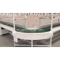 PVC egri chiziqli kamar konveyerli sanoat ishlab chiqarish liniyasi